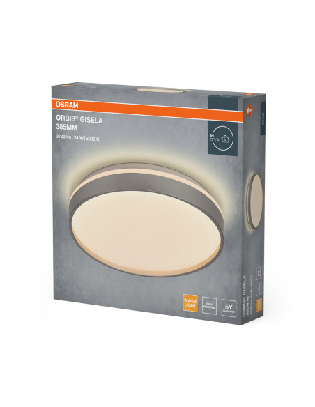 PLAFON ORBIS GISELA 385MM 24W 830 SI 
