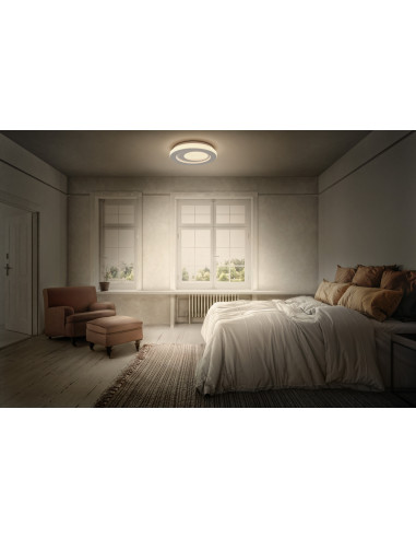 PLAFON ORBIS IRIS 2LAYER 215MM 24W 830 WT 