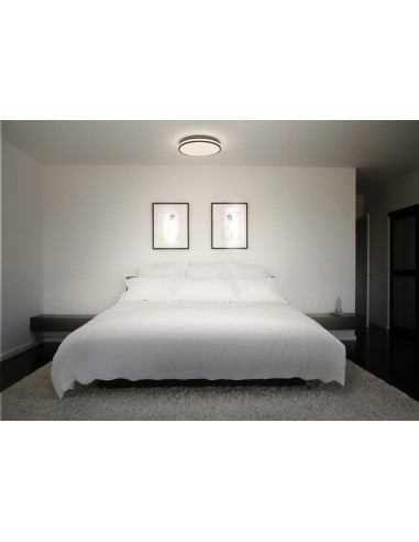 PLAFON ORBIS CALEB 295MM 16W 830 BK 
