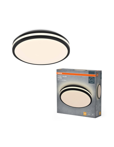 PLAFON ORBIS CALEB 295MM 16W 830 BK 