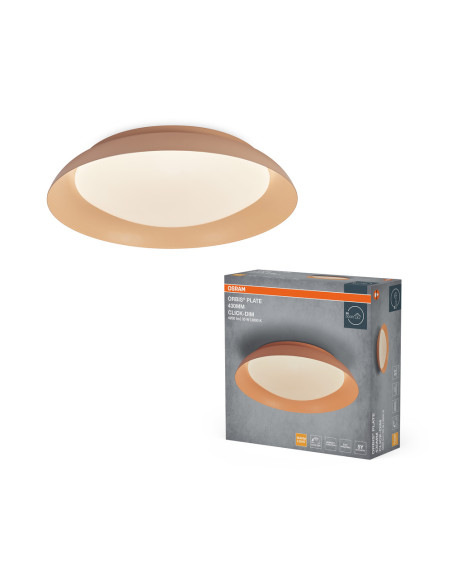 PLAFON ORBIS PLATE 430 35W830CLICKDIM RO 