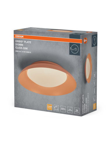 PLAFON ORBIS PLATE 310 19W830CLICKDIM RO 