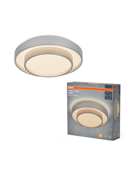 PLAFON ORBIS RAZON 295MM 16W 830 SI 