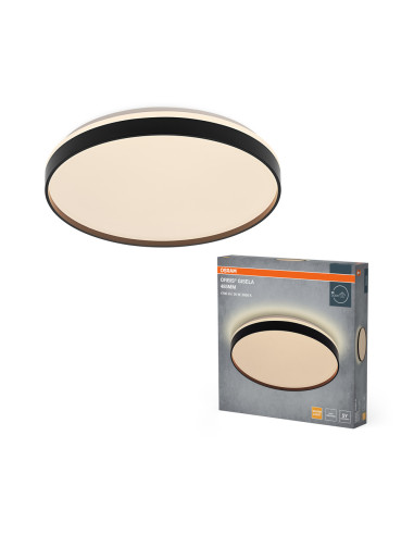 PLAFON ORBIS GISELA 485MM 36W 830 BK 