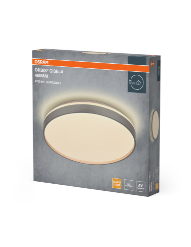 PLAFON ORBIS GISELA 485MM 36W 830 SI 