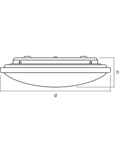 PLAFON ORBIS 400MM 24W 827-860 CLICK-CCT 