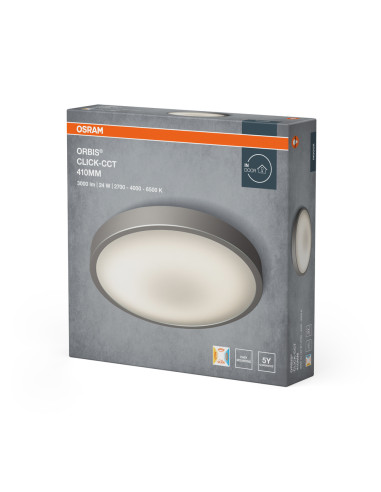 PLAFON ORBIS 400MM 24W 827-860 CLICK-CCT 