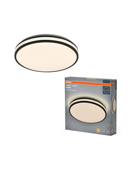 PLAFON ORBIS CALEB 385MM 24W 830 BK 