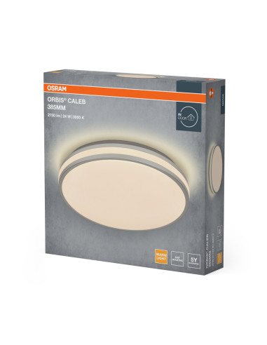 PLAFON ORBIS CALEB 385MM 24W 830 SI 