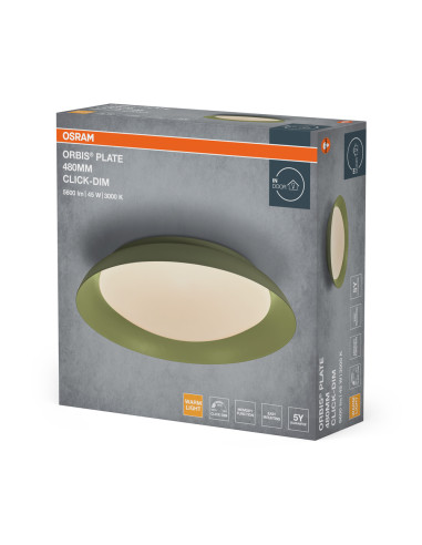 PLAFON ORBIS PLATE 480 45W830CLICKDIM GN 