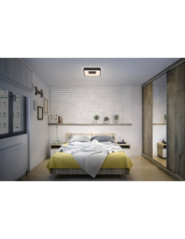 PLAFON ORBIS PIANA 485X485 36W830CLICKD BK 