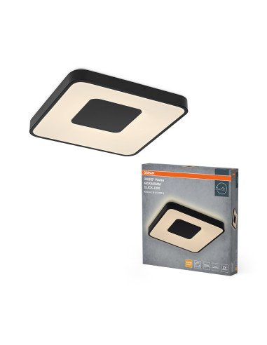 PLAFON ORBIS PIANA 485X485 36W830CLICKD BK 
