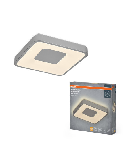 PLAFON ORBIS PIANA 380X380 24W830CLICKD SI 