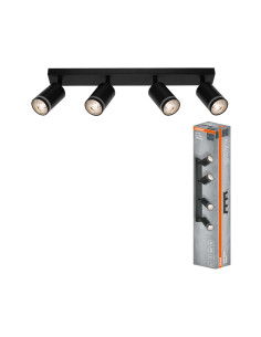 LAMPA NATYNKOWA DECOR SPOT PULSE 4XGU10 BK EUE 