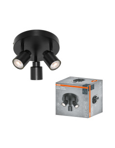 LAMPA NATYNKOWA DECOR SPOT PRIMAL PL 3XGU10 BK EUE 
