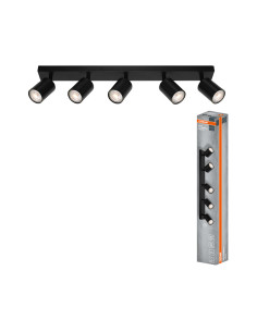 LAMPA NATYNKOWA DECOR SPOT ELEMENTAL 5XGU10 BK EUE 