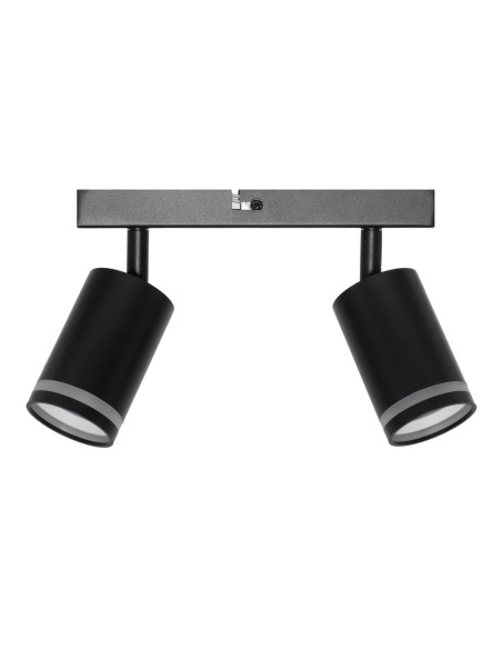 LAMPA NATYNKOWA DECOR SPOT PULSE 2XGU10 BK EUE 