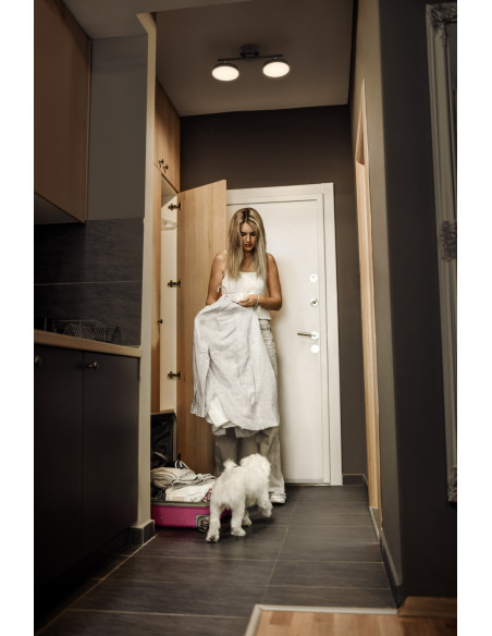 LAMPA NATYNKOWA DECOR SPOT MOON 2SPOT 10.5W 830 BK 