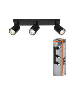 LAMPA NATYNKOWA DECOR SPOT ELEMENTAL 3XGU10 BK EUE 