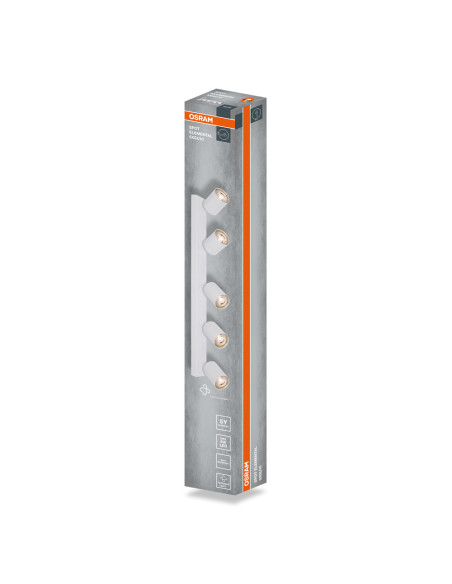 LAMPA NATYNKOWA DECOR SPOT ELEMENTAL 5XGU10 WT EUE 