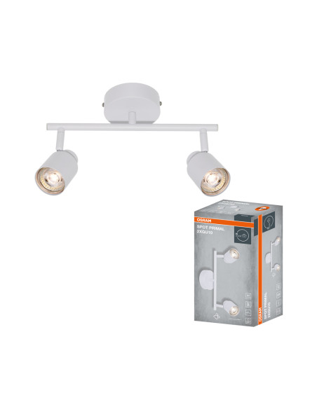 LAMPA NATYNKOWA DECOR SPOT PRIMAL 2XGU10 WT EUE 