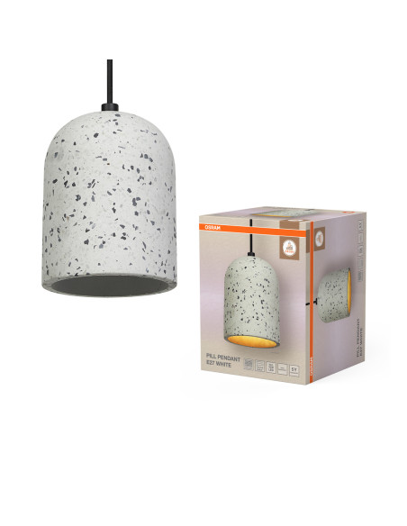 LAMPA WISZĄCA DECOR PILL PENDANT 1XE27 WT 