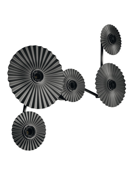 KINKIET DECOR PLISSEE WALL 5xE27 DG 