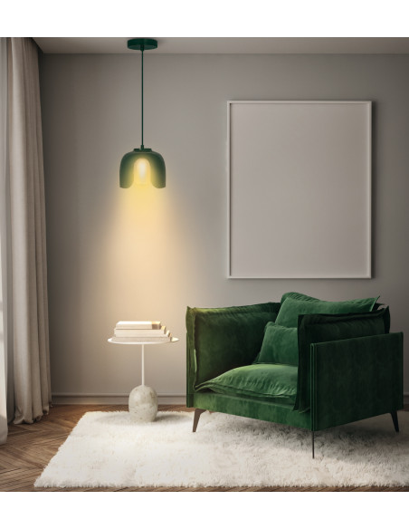 LAMPA WISZĄCA DECOR COROLLE PENDANT E27 GN 