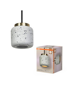 LAMPA WISZĄCA DECOR TERRAZZO BALL PEND 1XGU10 WT 