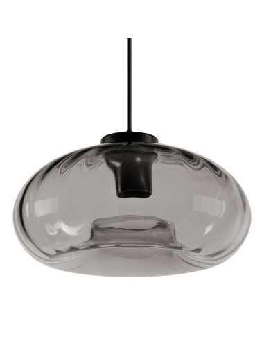 LAMPA WISZĄCA DECOR SMOKE GLASS PENDANT E27 