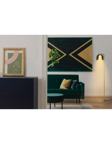 LAMPA PODŁOGOWA DECOR COROLLE FLOOR E27 BK 