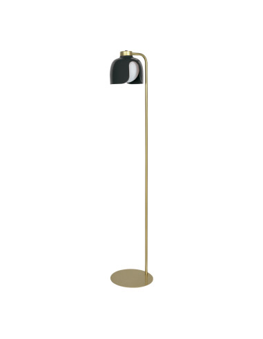 LAMPA PODŁOGOWA DECOR COROLLE FLOOR E27 BK 