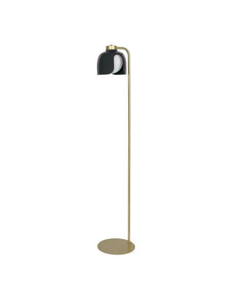LAMPA PODŁOGOWA DECOR COROLLE FLOOR E27 BK 