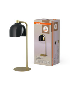 LAMPA STOŁOWA DECOR COROLLE TABLE G9 BK 