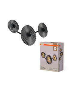 KINKIET DECOR PLISSEE WALL 3xE27 DG 