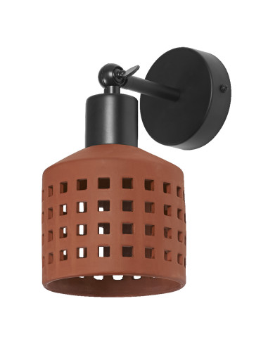 KINKIET DECOR CLAY WINDOWS WALL 1XE27 