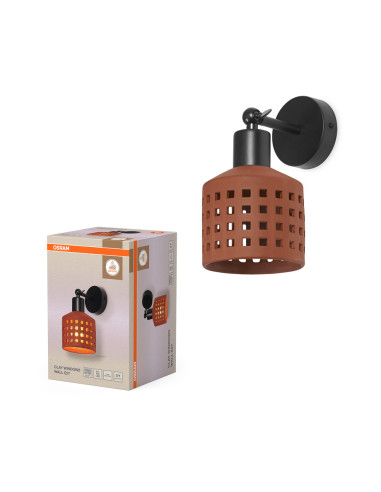 KINKIET DECOR CLAY WINDOWS WALL 1XE27 