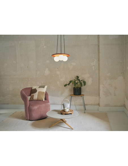 LAMPA WISZĄCA DECOR CLAY NEST PENDANT 3XG9 BR 