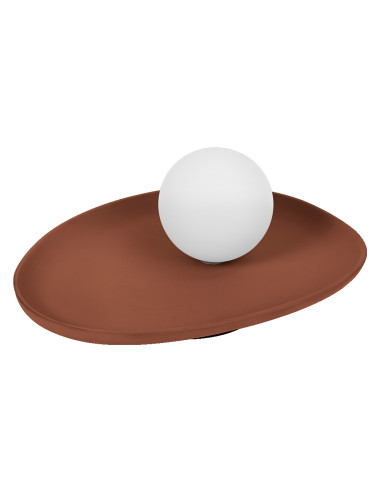 LAMPA STOŁOWA/BIURKOWA DECOR CLAY NEST TABLE 1XG9 BR 