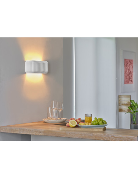 KINKIET DECOR PLASTER ROUTES WALL 330 2XE27 