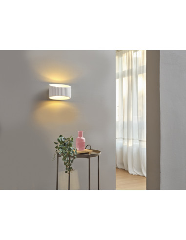 KINKIET DECOR PLASTER BAND WALL 345 1XE27 