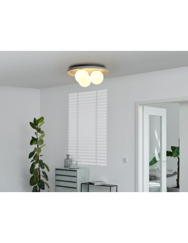 LAMPA NATYNKOWA DECOR CONCRETE NEST CLG 3XG9 GR 