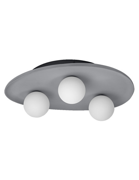 LAMPA NATYNKOWA DECOR CONCRETE NEST CLG 3XG9 GR 