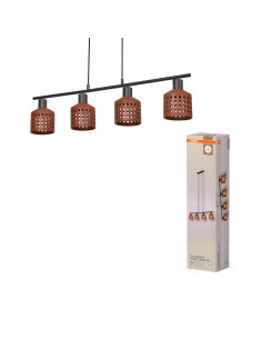 LAMPA WISZĄCA DECOR CLAY WINDOWS PEND LN 4XE27 