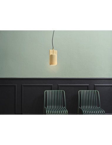 LAMPA WISZĄCA DECOR MOLD PENDANT 155MM 1XE27 GD 