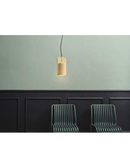 LAMPA WISZĄCA DECOR MOLD PENDANT 155MM 1XE27 GD 