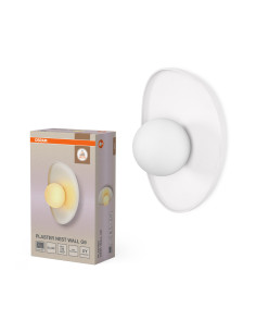 KINKIET DECOR PLASTER NEST WALL 1XG9 WT 