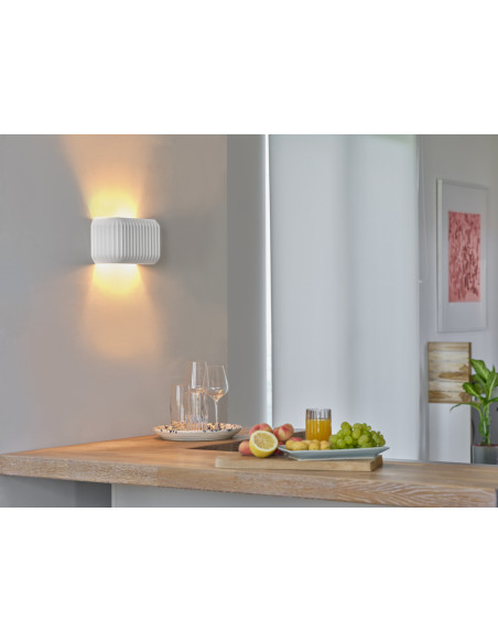 KINKIET DECOR PLASTER ROUTES WALL 250 1XE27 