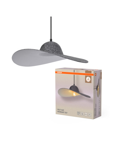 LAMPA WISZĄCA DECOR FELT HAT PENDANT 1XE27 DG 