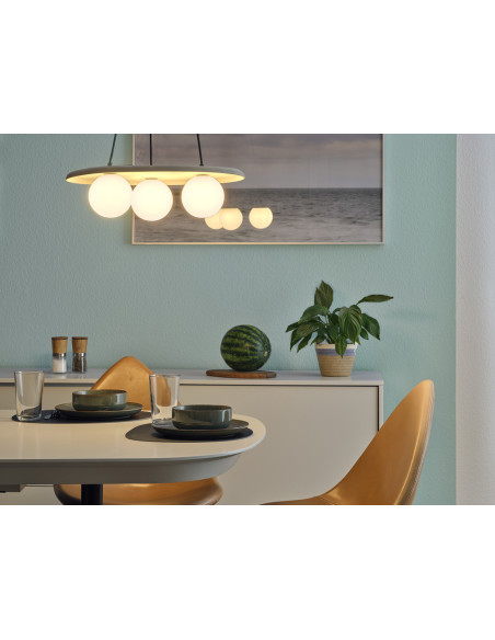 LAMPA WISZĄCA DECOR CONCRETE NEST PENDANT 3XG9 GR 